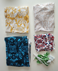 What was left of the fabrics